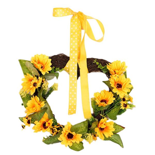 decorative flowers & wreaths thanksgiving wreath artificial sunflower garland for home decor welcome door wedding party event supply
decorative flowers & wreaths thanksgiving wreath artificial sunflower garland for home decor welcome door wedding party event supply