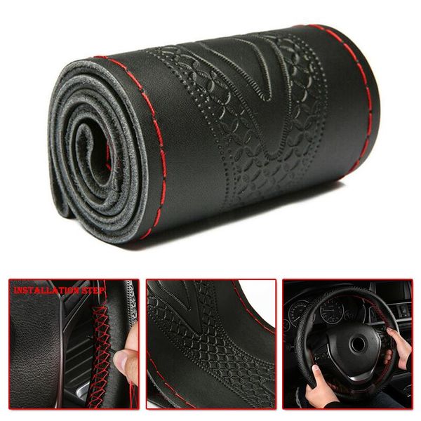 soft steering wheel cover with thread & needle wrap 1 set 38cm accessories car covers
soft steering wheel cover with thread & needle wrap 1 set 38cm accessories car covers