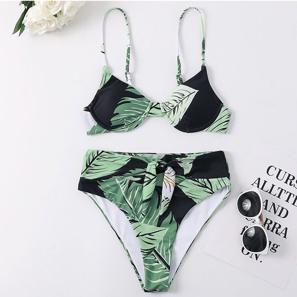 underwired leaf print bikini female swimsuit women swimwear knotted bikini set brazilian bather bathing suit swim wear 5357in
underwired leaf print bikini female swimsuit women swimwear knotted bikini set brazilian bather bathing suit swim wear 5357in