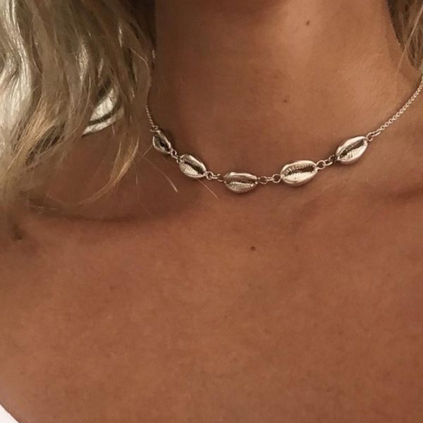 chokers 2021 fashon design nelace for women bohemian gold sier color beach nelaces summer holiday jewelry wholesale, Golden;silver
chokers 2021 fashon design nelace for women bohemian gold sier color beach nelaces summer holiday jewelry wholesale, Golden;silver