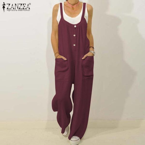 vintage button overalls women summer jumpsuits zanzea casual suspender playsuits female solid rompers plus size wide leg pants 7 women', Black;white
vintage button overalls women summer jumpsuits zanzea casual suspender playsuits female solid rompers plus size wide leg pants 7 women', Black;white