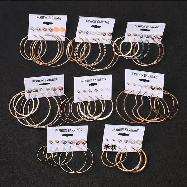 kimter hoop dangle earrings set for women fashion gold round circle big earring pendientes wedding jewelry gift dhl c51fz, Silver
kimter hoop dangle earrings set for women fashion gold round circle big earring pendientes wedding jewelry gift dhl c51fz, Silver