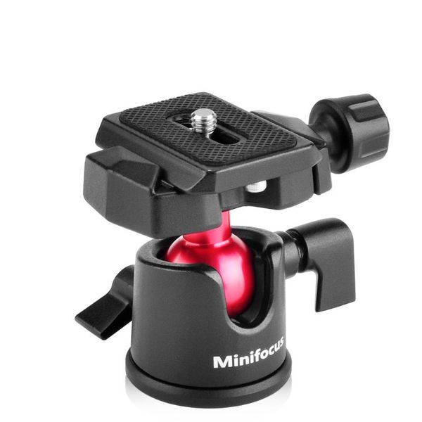 tripod heads mini ball head video camera 360° panoramic w 1/4" screw 3/8" thread arca-type qr plate for monopod dslr phone
tripod heads mini ball head video camera 360° panoramic w 1/4" screw 3/8" thread arca-type qr plate for monopod dslr phone