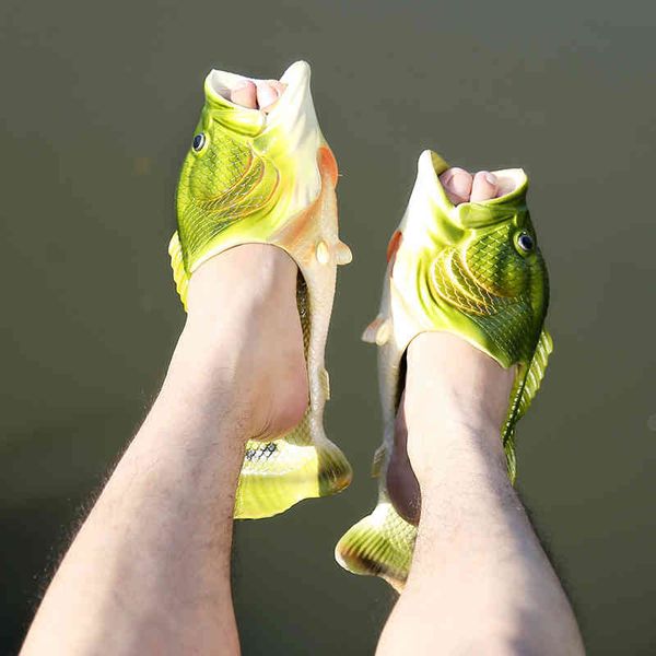 slippers fish funny creative fish shaped flip flops lovers summer outdoor men's and women's beach shoes tide star, Black
slippers fish funny creative fish shaped flip flops lovers summer outdoor men's and women's beach shoes tide star, Black