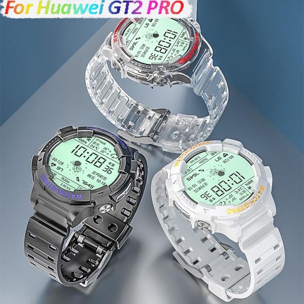 watch bands silicone strap for huawei gt2 pro band case transparent watchband 2 in 1 and bracelet, Black;brown
watch bands silicone strap for huawei gt2 pro band case transparent watchband 2 in 1 and bracelet, Black;brown