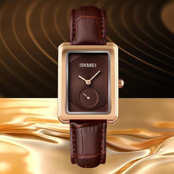 women dress wristwatch fashion brand skmei luxury quartz watches ladies casual business bracelet girls clock for gift wristwatches, Slivery;brown
women dress wristwatch fashion brand skmei luxury quartz watches ladies casual business bracelet girls clock for gift wristwatches, Slivery;brown