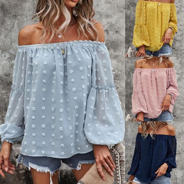 women's blouses & shirts donsignet fashion blouse summer leisure -selling one-way neck pullover light and hairy ball loose chiffon, White
women's blouses & shirts donsignet fashion blouse summer leisure -selling one-way neck pullover light and hairy ball loose chiffon, White