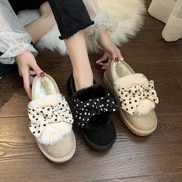 dress shoes polka dot bow winter fur flats women flock platform cotton comfy round toe plush bowtie moccasins furry loafers ocmg, Black
dress shoes polka dot bow winter fur flats women flock platform cotton comfy round toe plush bowtie moccasins furry loafers ocmg, Black
