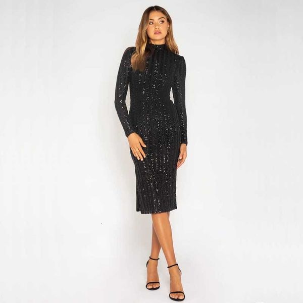 range attack black female sequins long-sleeve fashion elegant celebrity cocktail party dress, Black;gray
range attack black female sequins long-sleeve fashion elegant celebrity cocktail party dress, Black;gray