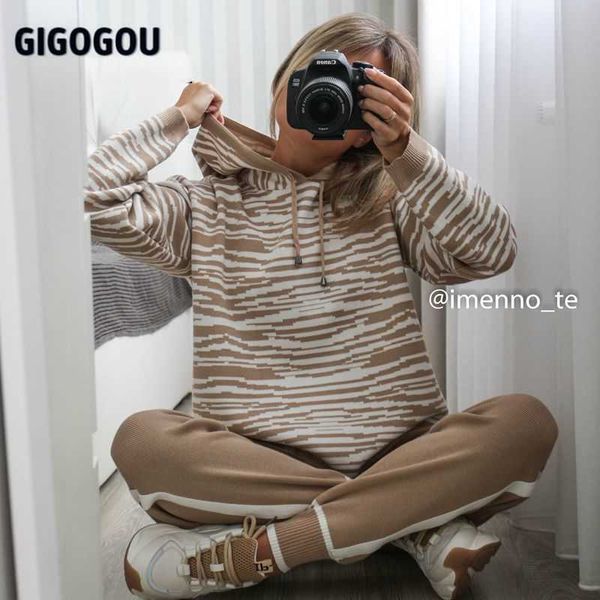 gigogou women harem pants tracksuits auutmn winter warm hooded 2/ two piece sweater sets sportwear outfits knitted suits 210930, White
gigogou women harem pants tracksuits auutmn winter warm hooded 2/ two piece sweater sets sportwear outfits knitted suits 210930, White