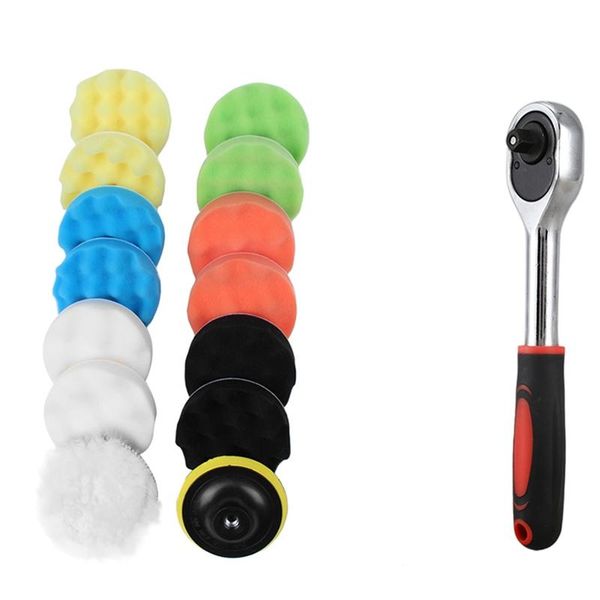 care products 15x 4inch polishing waxing buffing woolen & sponge pads 1pcs 1/4-inch 24-tooth chrome vanadium ratchet wrench
care products 15x 4inch polishing waxing buffing woolen & sponge pads 1pcs 1/4-inch 24-tooth chrome vanadium ratchet wrench