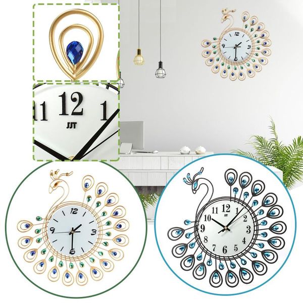 wall clocks 2021 design peacock clock european-style high-end iron fashion bedroom living room decoration
wall clocks 2021 design peacock clock european-style high-end iron fashion bedroom living room decoration