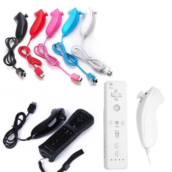 game controllers & joysticks for wii 2 in 1 set wireless gamepad remote controller without motion plus + nunchuck joystick
game controllers & joysticks for wii 2 in 1 set wireless gamepad remote controller without motion plus + nunchuck joystick