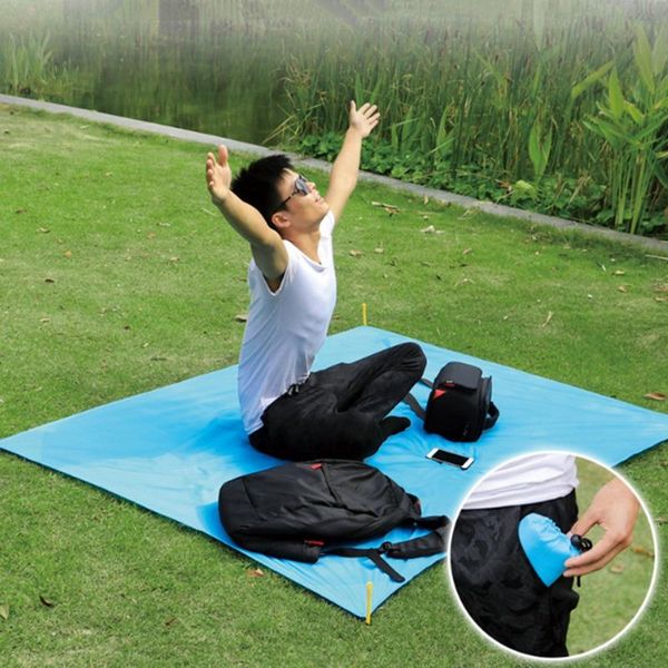 outdoor pads 70*110cm waterproof pocket beach blanket folding camping mat mattress portable lightweight picnic sand
outdoor pads 70*110cm waterproof pocket beach blanket folding camping mat mattress portable lightweight picnic sand