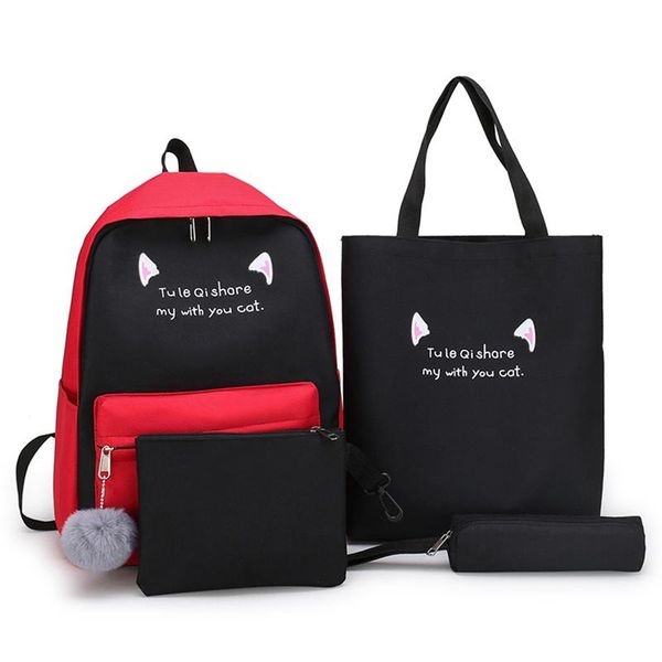 school bags mixed color cute backpacks for teenagers girls child kids travel bag 4 set high quatily schoolbag mochilas
school bags mixed color cute backpacks for teenagers girls child kids travel bag 4 set high quatily schoolbag mochilas