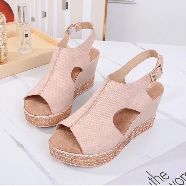 sandals women leisure wedges heeled female shoes 2021 summer comfortable party platform high heels woman, Black
sandals women leisure wedges heeled female shoes 2021 summer comfortable party platform high heels woman, Black