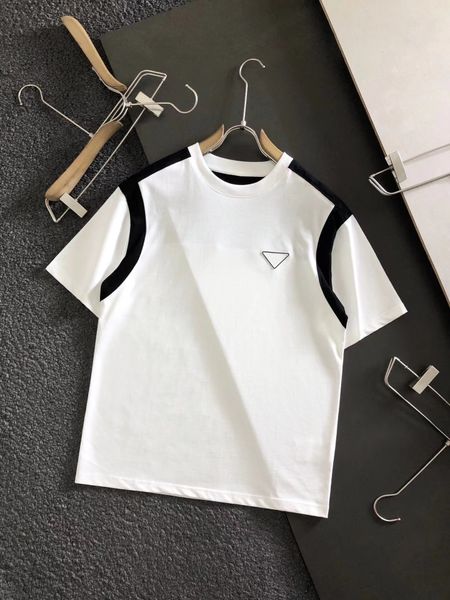 luxury designer prad mens t shirts spring and summer couples black and white stitching short-sleeved budge soft skin-friendly stretch m-xxxl, White;black
luxury designer prad mens t shirts spring and summer couples black and white stitching short-sleeved budge soft skin-friendly stretch m-xxxl, White;black