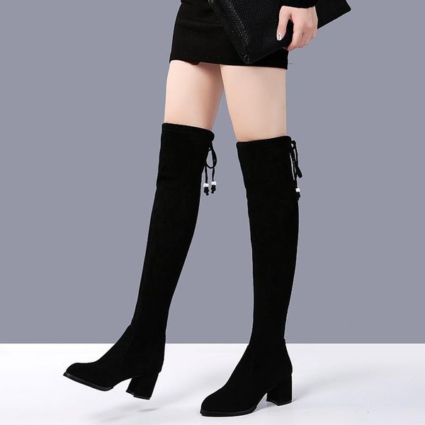 boots low price over the knee female fashion elegant high heels shoes woman elasticity big, Black
boots low price over the knee female fashion elegant high heels shoes woman elasticity big, Black