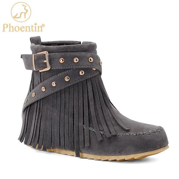 boots phoentin fringe western casual short women rivet buckle winter ankle boot round toe low heel shoes plus size 34-48 ft1306, Black
boots phoentin fringe western casual short women rivet buckle winter ankle boot round toe low heel shoes plus size 34-48 ft1306, Black