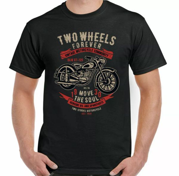 motorcycle t-shirt two wheels forever mens funny biker motorcycle indian bike, White;black
motorcycle t-shirt two wheels forever mens funny biker motorcycle indian bike, White;black