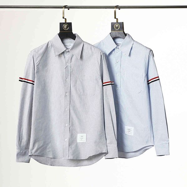 design clothing brun2021 new yarn dyed short stripe shirt for men and women, White;black
design clothing brun2021 new yarn dyed short stripe shirt for men and women, White;black