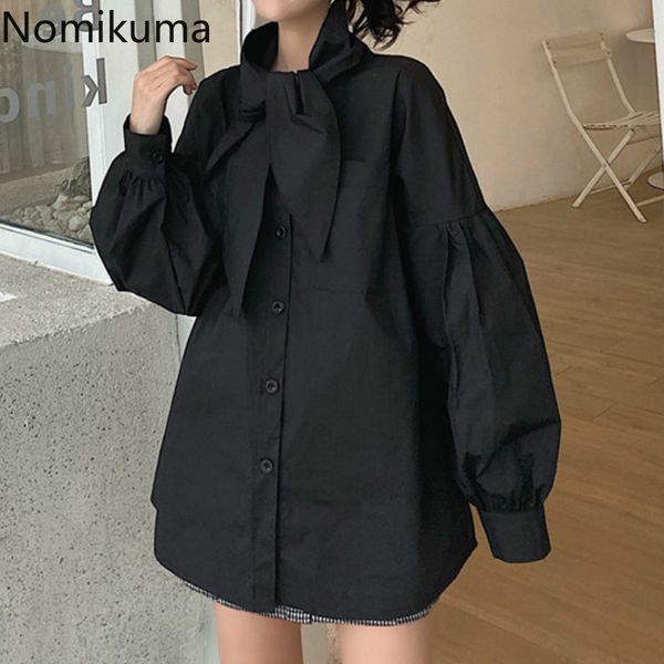korean style single breasted shirts women solid color long sleeve white blouse female casual loose blusas mujer 210514
korean style single breasted shirts women solid color long sleeve white blouse female casual loose blusas mujer 210514