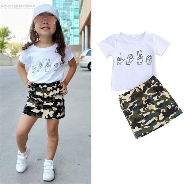 1 5y fashion girls clothes sets cartoon print pullover white t shirts camouflage a line skirts
1 5y fashion girls clothes sets cartoon print pullover white t shirts camouflage a line skirts