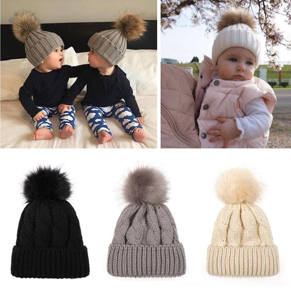 fur ball hat toddler cotton winter hats for kids knit beanie pom soft headgear twist children baby cap girl beanie/skull caps, Blue;gray
fur ball hat toddler cotton winter hats for kids knit beanie pom soft headgear twist children baby cap girl beanie/skull caps, Blue;gray