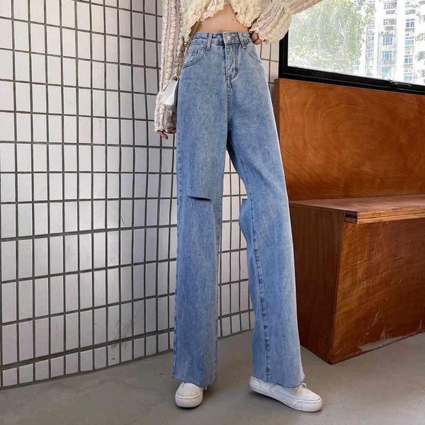 women's pants & capris 2021 autumn and winter high waist wide leg denim, Black;white
women's pants & capris 2021 autumn and winter high waist wide leg denim, Black;white