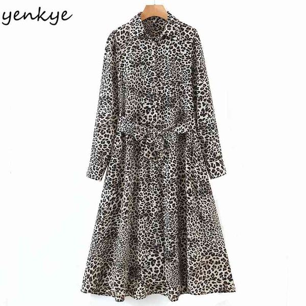 spring women animal print dress female lapel collar long sleeve sashes loose casual plus size midi vestido 210514, Black;gray
spring women animal print dress female lapel collar long sleeve sashes loose casual plus size midi vestido 210514, Black;gray