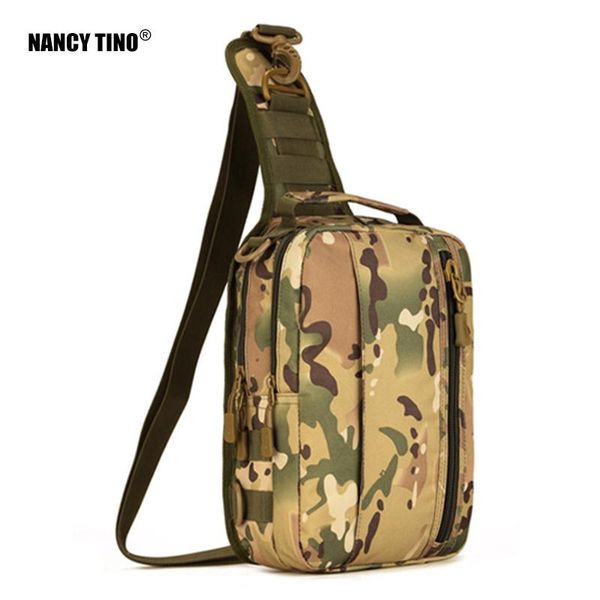 outdoor bags nancy tino nylon tactical bag single shoulder sling chest military army backpack sport climbing camping
outdoor bags nancy tino nylon tactical bag single shoulder sling chest military army backpack sport climbing camping
