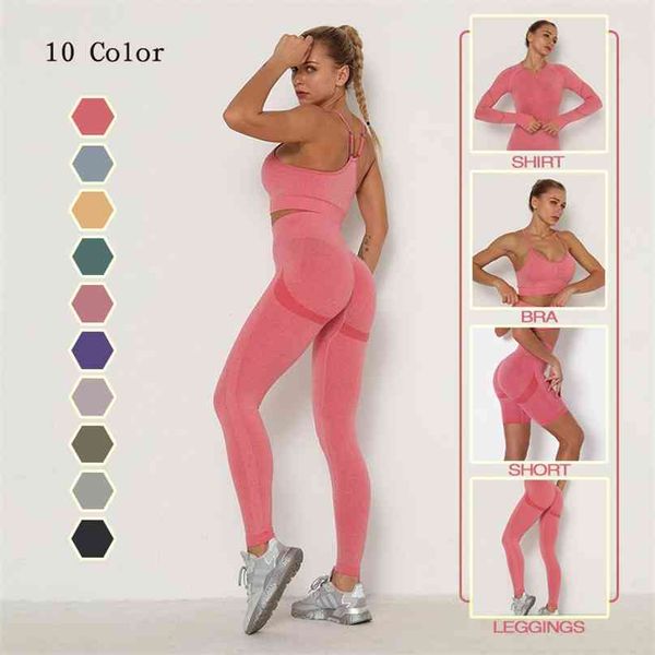 women ribbed seamless yoga sets workout clothes high waist sports legging long sleeve selling sport set 210813, Gray
women ribbed seamless yoga sets workout clothes high waist sports legging long sleeve selling sport set 210813, Gray