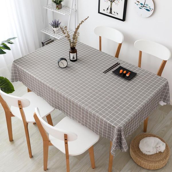 table cloth polyester linoleum simple wind tablecloth waterproof plaid black and white kitchen decoration restau
table cloth polyester linoleum simple wind tablecloth waterproof plaid black and white kitchen decoration restau