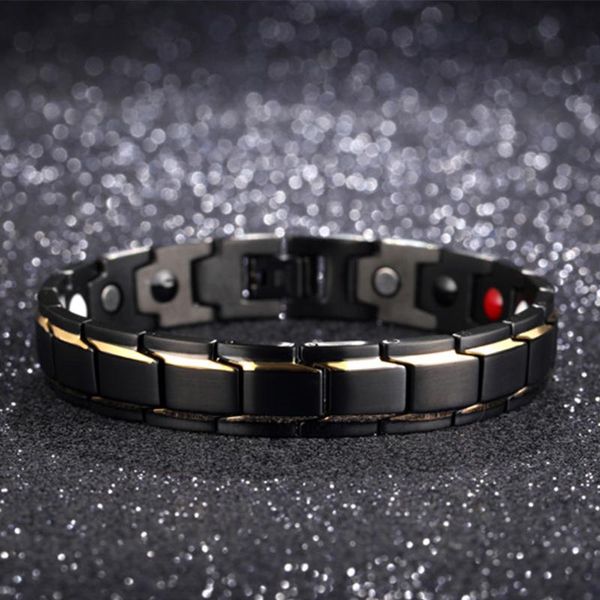 charm bracelets black bracelet men fashion stainless steel bangle gold hip hop jewelry gifts man accessories, Golden;silver
charm bracelets black bracelet men fashion stainless steel bangle gold hip hop jewelry gifts man accessories, Golden;silver