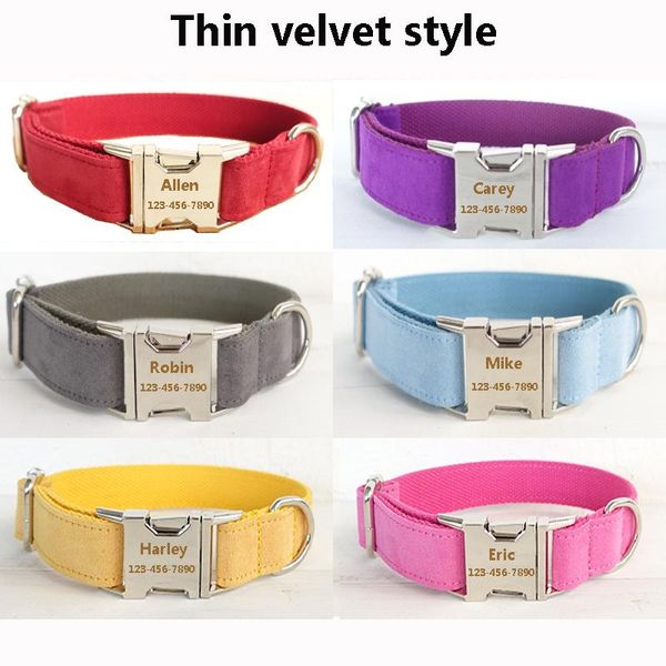 dog collars & leashes collar lead leash custom personalized velour puppy pet tag id adjustable for small medium large dogs accessories
dog collars & leashes collar lead leash custom personalized velour puppy pet tag id adjustable for small medium large dogs accessories