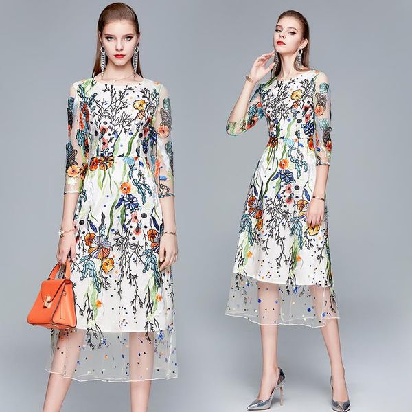 casual dresses embroidery party dress runway women's holiday floral bohemian slim flower embroidered beach boho mesh for women vestido, Black;gray
casual dresses embroidery party dress runway women's holiday floral bohemian slim flower embroidered beach boho mesh for women vestido, Black;gray