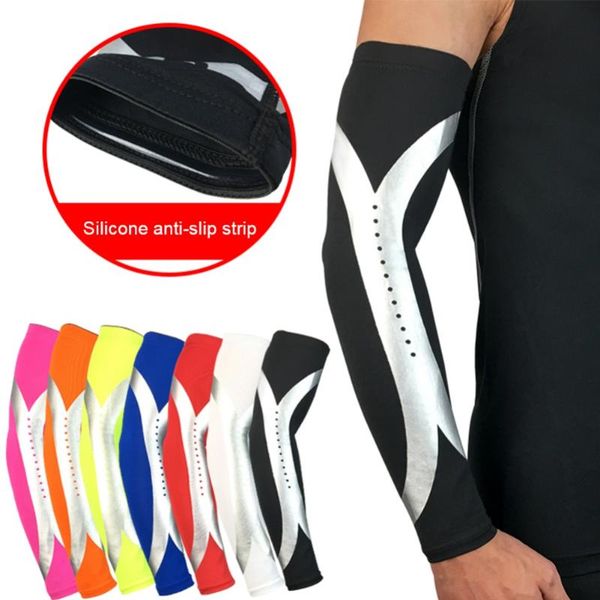 elbow & knee pads 1pcs warmers sports elastic arm guard cycling running sport basketball volleyball uv sun protection sleeves, Black;gray
elbow & knee pads 1pcs warmers sports elastic arm guard cycling running sport basketball volleyball uv sun protection sleeves, Black;gray