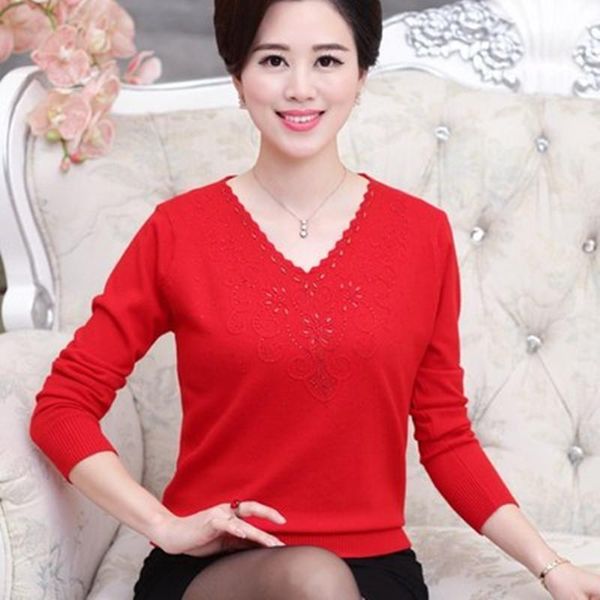 women's sweaters flower diamond hollow long-sleeved 2021 plus size middle-aged women oversize autumn winter vintage bottoming sweater x, White;black
women's sweaters flower diamond hollow long-sleeved 2021 plus size middle-aged women oversize autumn winter vintage bottoming sweater x, White;black