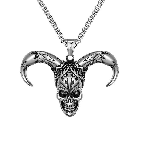 pendant necklaces 2022 punk jewelry titanium steel men's hip-hop necklace stainless skull accessories mens hip hop, Silver
pendant necklaces 2022 punk jewelry titanium steel men's hip-hop necklace stainless skull accessories mens hip hop, Silver