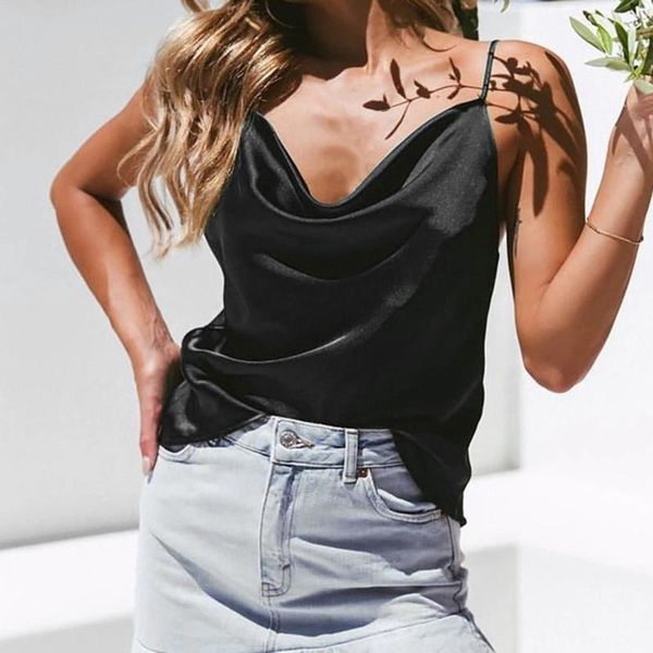 women's tanks & camis lady tank casual elegant plain basic simple t-shirt loose sleeveless polyester vest summer dames debardeur femme, White
women's tanks & camis lady tank casual elegant plain basic simple t-shirt loose sleeveless polyester vest summer dames debardeur femme, White