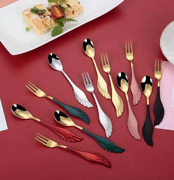 forks 5pc nordic creative stainless steel 304 fork spoon, ice cream dessert wings not easy to rust, clean
forks 5pc nordic creative stainless steel 304 fork spoon, ice cream dessert wings not easy to rust, clean