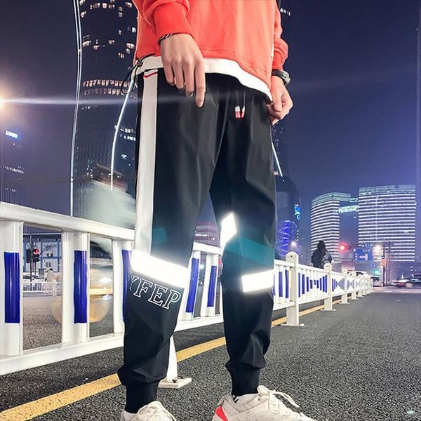 trousers side stripe track women pants jogger reflective label harem hip hop streetwear male sweatpants, Black
trousers side stripe track women pants jogger reflective label harem hip hop streetwear male sweatpants, Black
