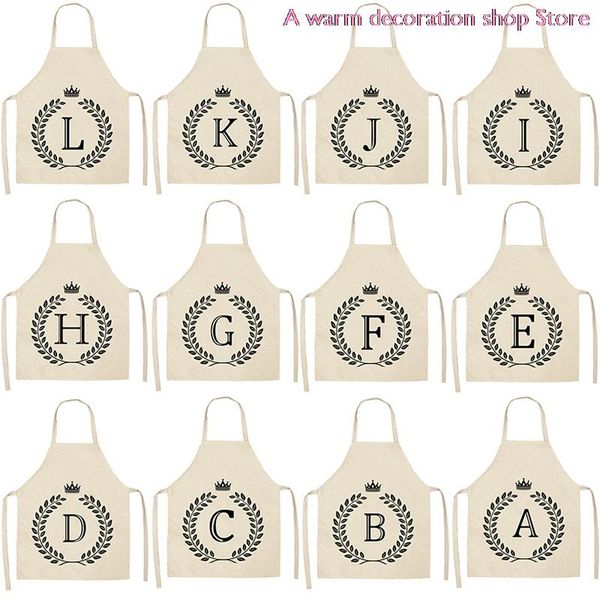 aprons 1pcs simple crown letter printed kitchen apron for woman man cotton linen cooking home cleaning tools 68x55cm
aprons 1pcs simple crown letter printed kitchen apron for woman man cotton linen cooking home cleaning tools 68x55cm