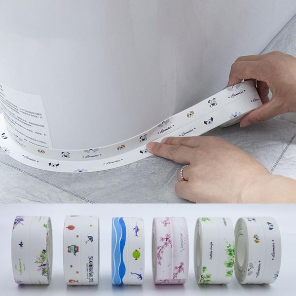 wall stickers kitchen and mildew-proof tape toilet fill the corners of beautiful seams tear off edges without any tra
wall stickers kitchen and mildew-proof tape toilet fill the corners of beautiful seams tear off edges without any tra
