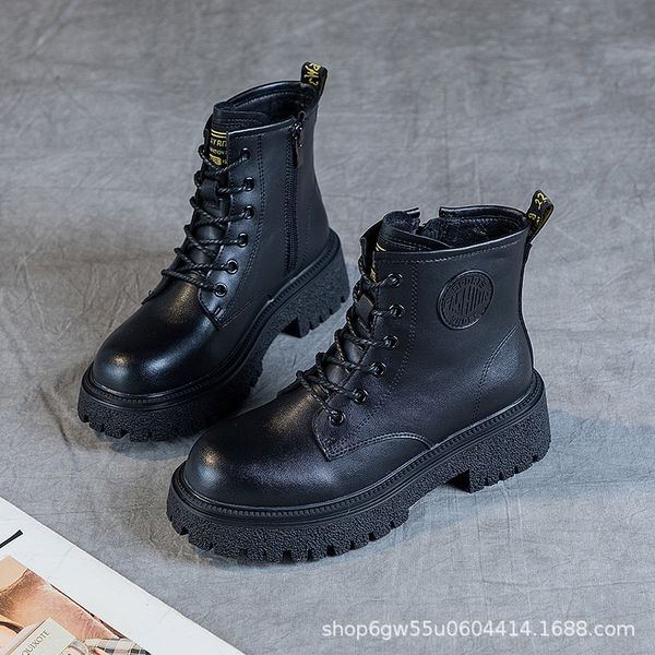 leather martin women's british style thin single 2021 autumn black leather short boots
leather martin women's british style thin single 2021 autumn black leather short boots