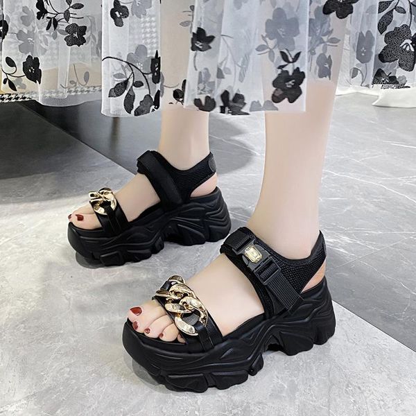 sandals flat platform metal chain women mesh cloth breathable summer casual open toe white black
sandals flat platform metal chain women mesh cloth breathable summer casual open toe white black