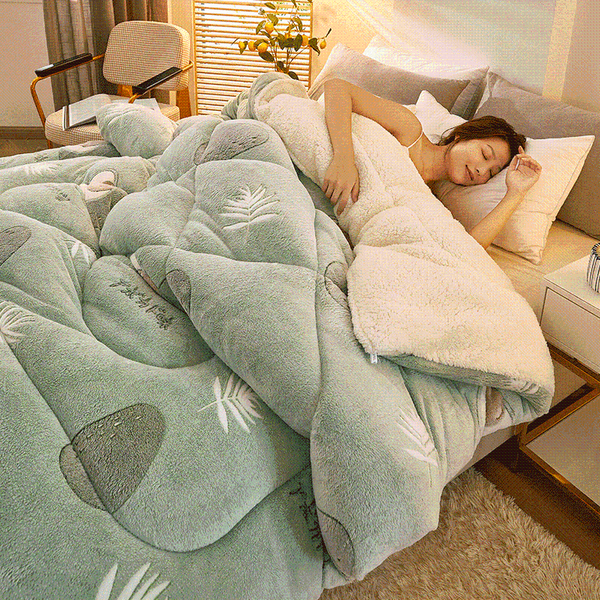 comforters & sets super warm sheep quilt winter blanket double-sided velvet thickened autumn and plush core bedding
comforters & sets super warm sheep quilt winter blanket double-sided velvet thickened autumn and plush core bedding