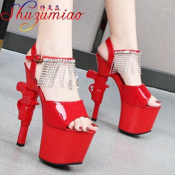 sandals shuzumiao patent leather 2021 brand women shoes platform gun heel fringe high heels stiletto stripper dance shoe1, Black
sandals shuzumiao patent leather 2021 brand women shoes platform gun heel fringe high heels stiletto stripper dance shoe1, Black
