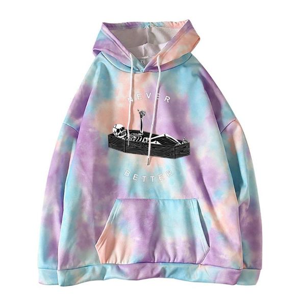 women's hoodies & sweatshirts hip hop tie-dye skeleton graphic streetwear fashion womens casual long sleeve ladies sweat femme, Black
women's hoodies & sweatshirts hip hop tie-dye skeleton graphic streetwear fashion womens casual long sleeve ladies sweat femme, Black