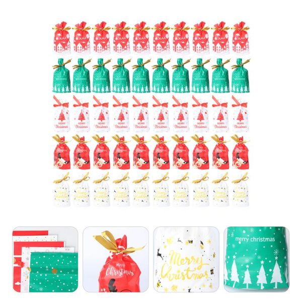 50pcs adorable christmas candy gift storage bag cookie bundle pocket for home party banquet (mixed style) bags
50pcs adorable christmas candy gift storage bag cookie bundle pocket for home party banquet (mixed style) bags